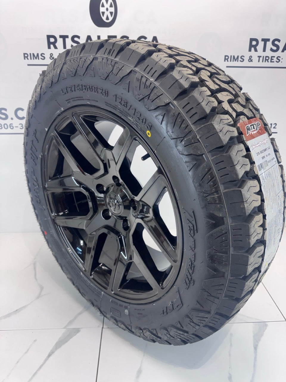 LT 275/60/20 Tires 20x9 Dodge Ram 1500 Rims 6x139.7