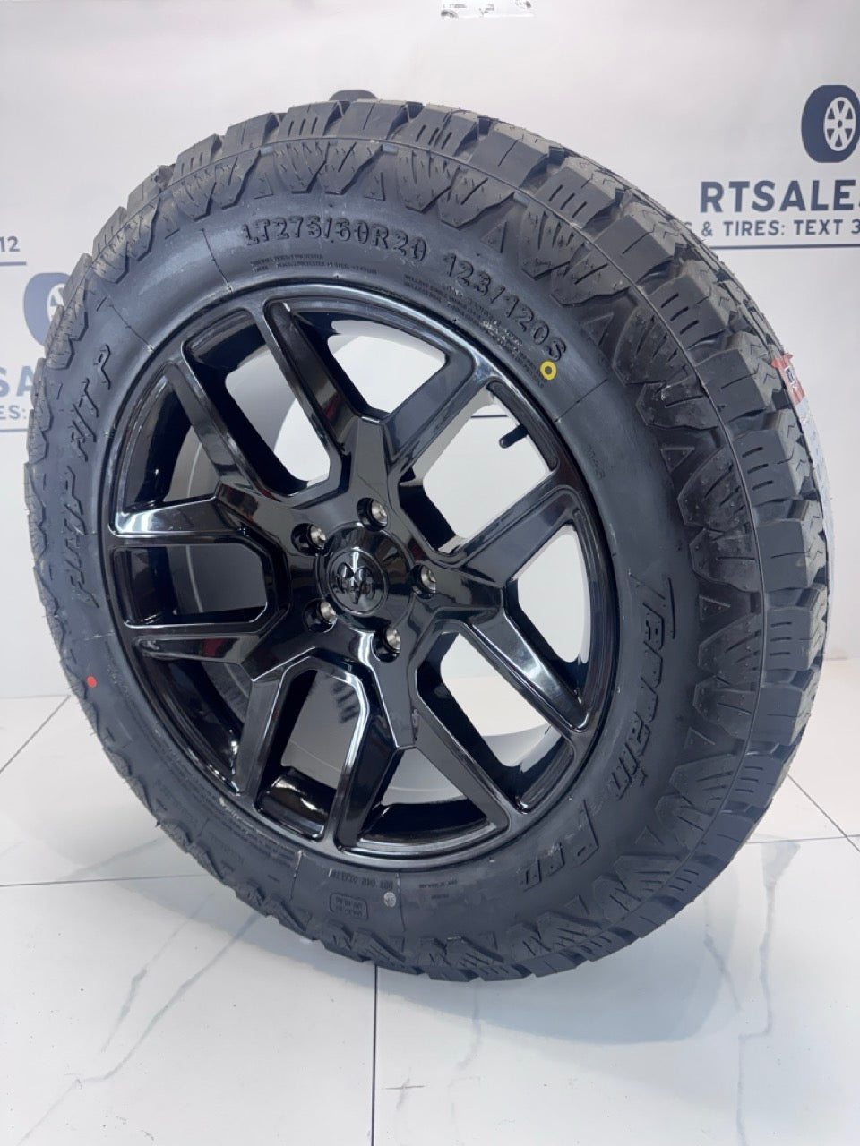 LT 275/60/20 Tires 20x9 Dodge Ram 1500 Rims 6x139.7