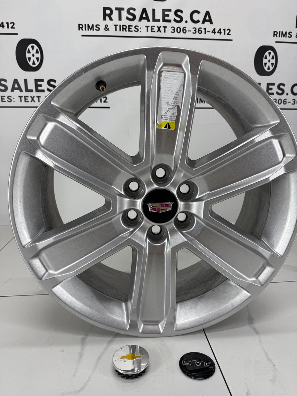 20x8 Chevy GMC Cadillac OEM Rims 6x120 (takeoff)