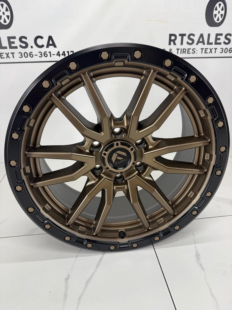 20x9 Fuel Rebel Rims 6x135
