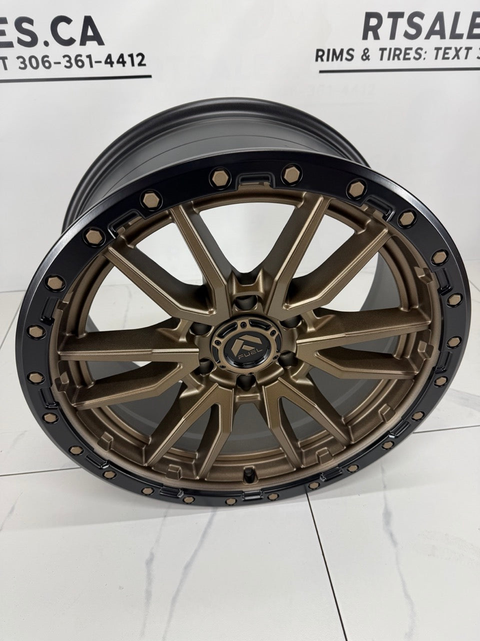 20x9 Fuel Rebel Rims 6x135