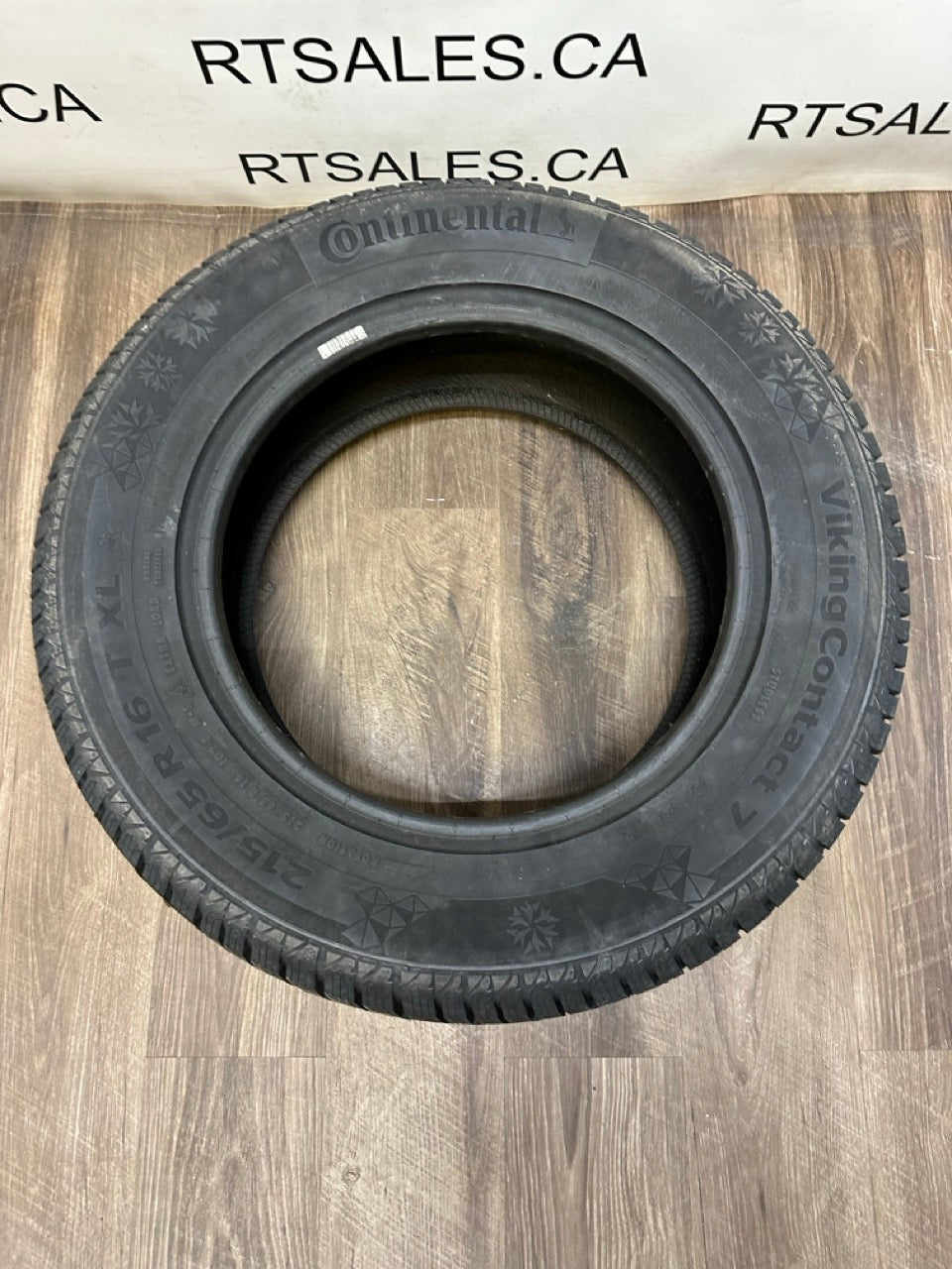 215/65/16 Continental VikingContact 7 XL Winter Tires