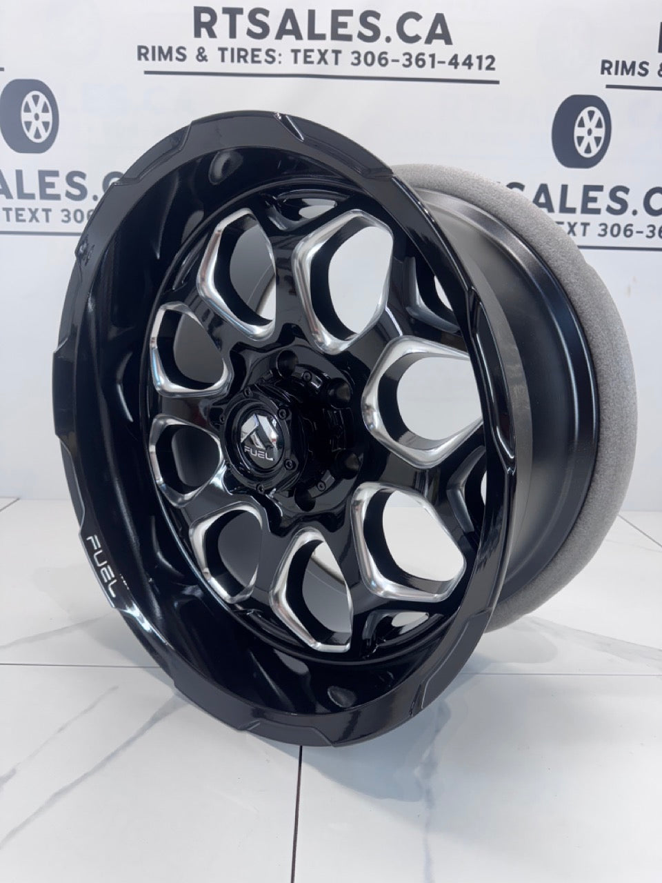 20x10 Fuel Scepter Rims 6x139.7