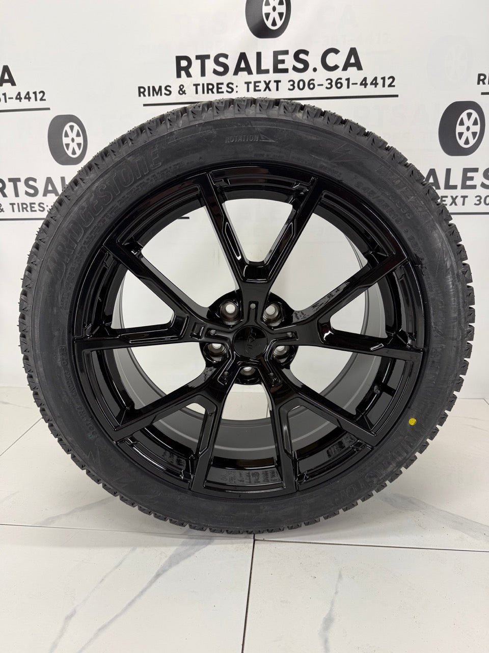 Bridgestone Blizzak Winter Tires On 19" DAI Rims 5x112
