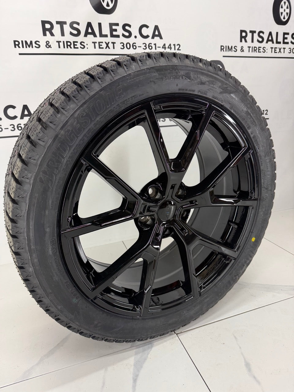 Bridgestone Blizzak Winter Tires On 19" DAI Rims 5x112
