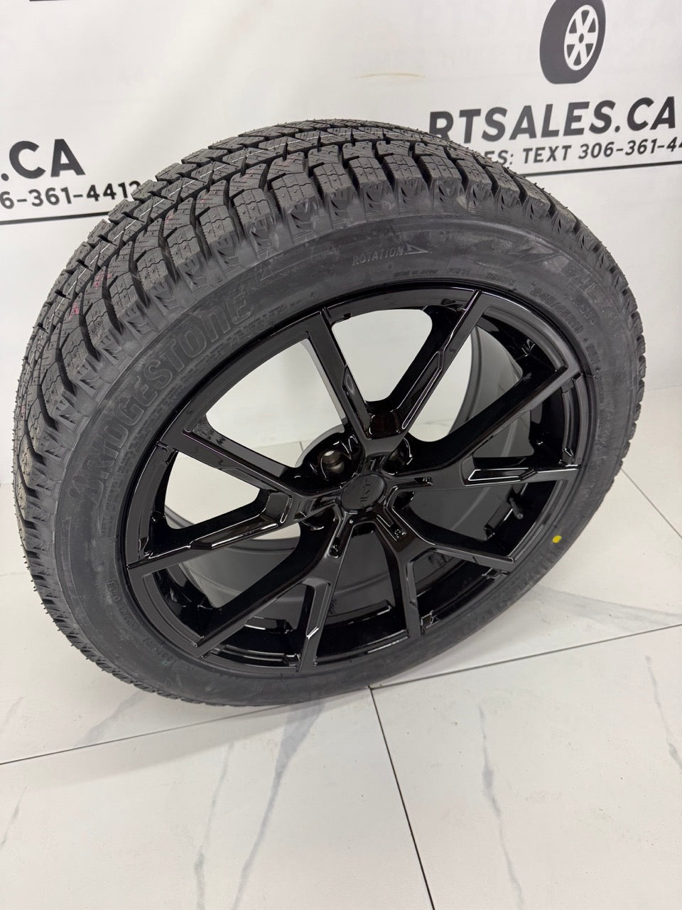 Bridgestone Blizzak Winter Tires On 19" DAI Rims 5x112