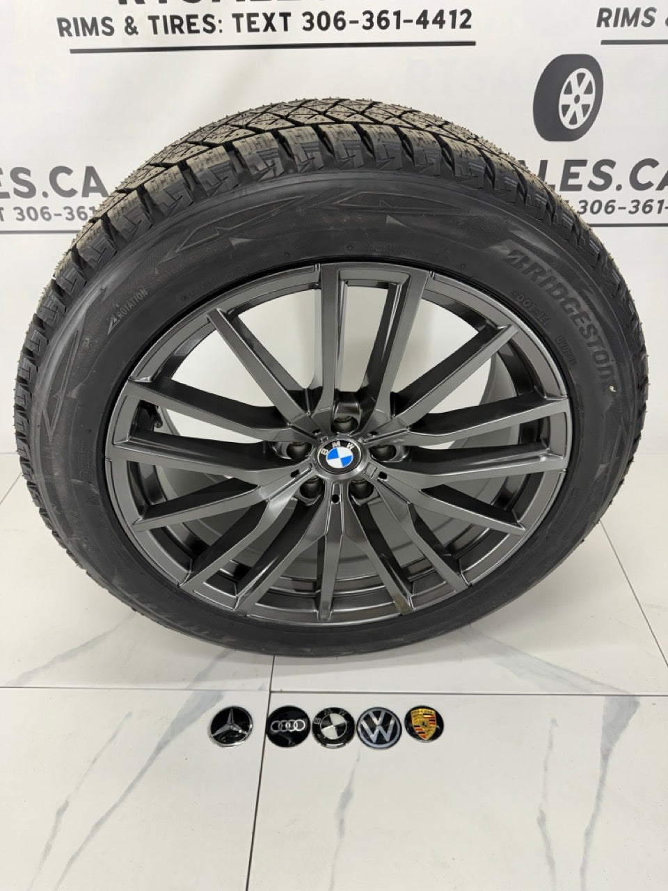 Bridgestone Blizzak Winter Tires on 20" Rims 5x112