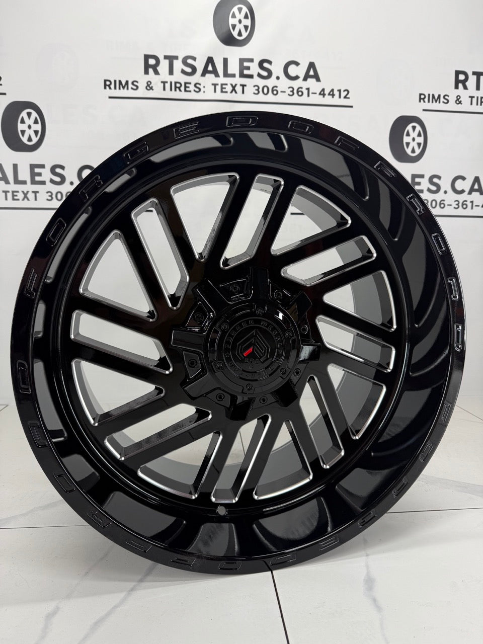 20x10 XR107 Rims 6x135 6x139.7 Black / Milled