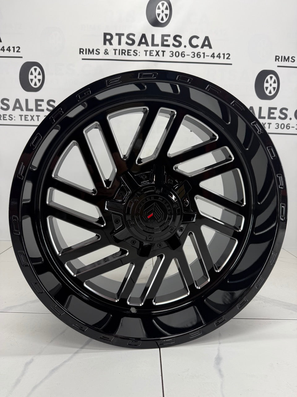 20x10 XR107 Rims 6x135 6x139.7 Black / Milled