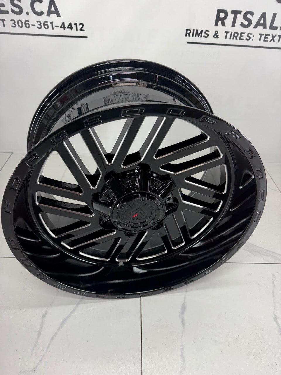 20x10 XR107 Rims 6x135 6x139.7 Black / Milled