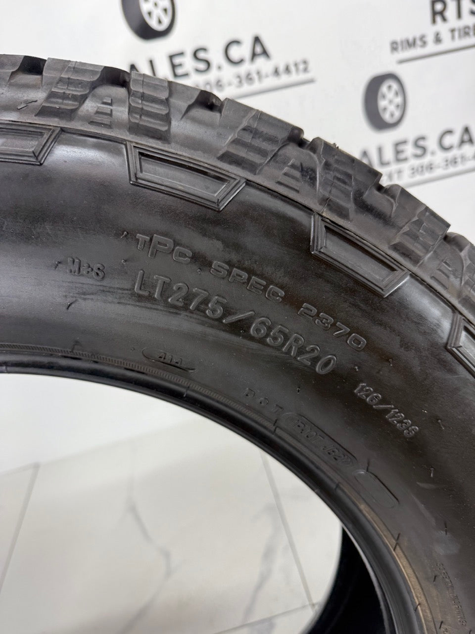 LT275/65/20 Goodyear Trailunner 10 PLY All-Weather Tires (takeoffs)