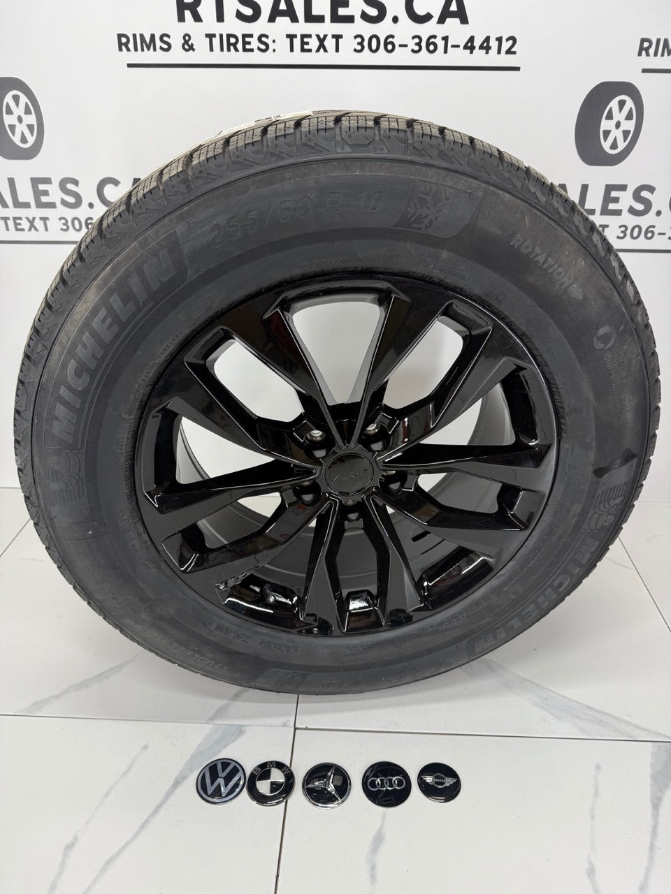 Michelin X-Ice Snow Winter Tires on 18" Rims 5x112