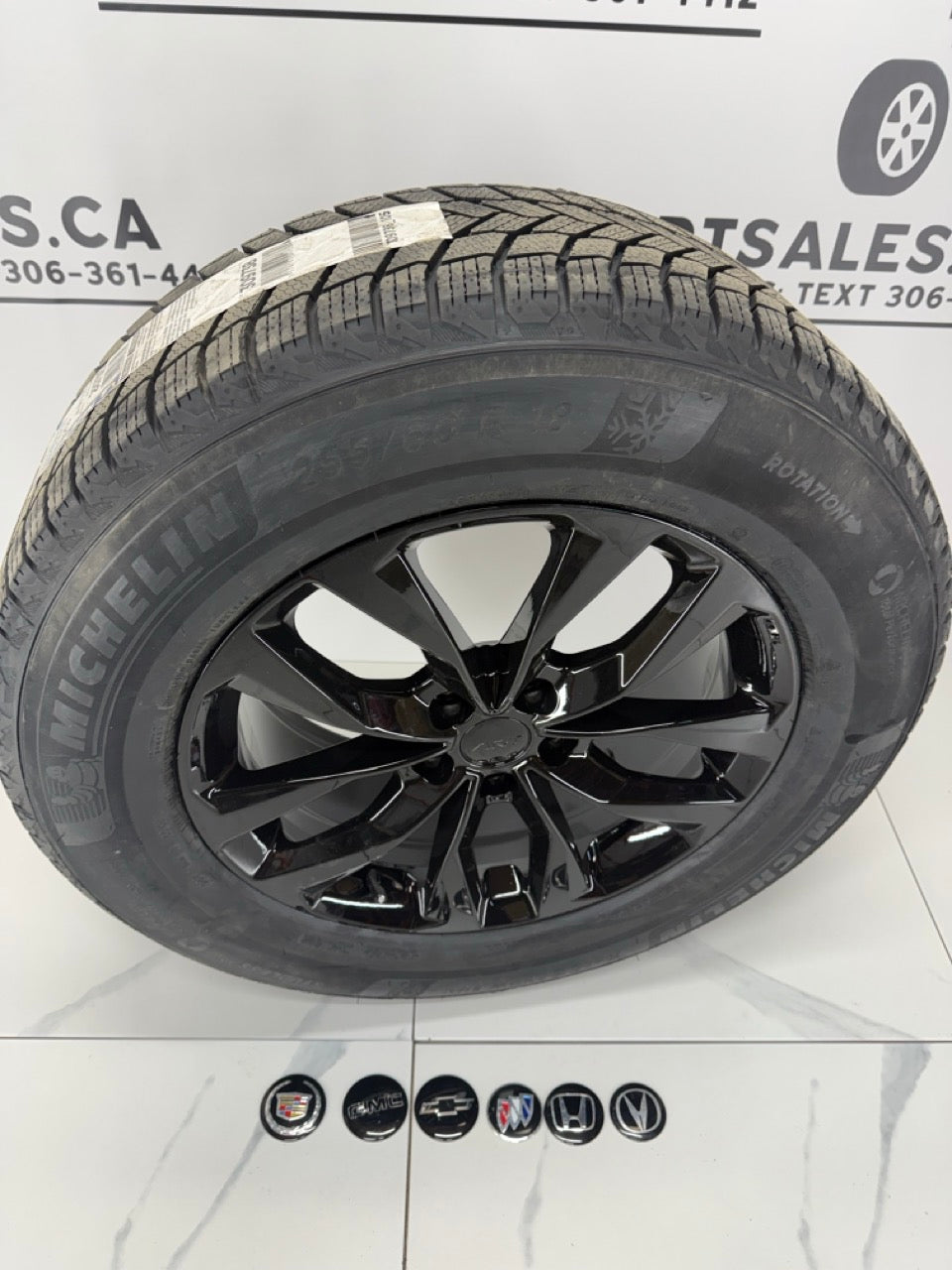 Michelin X-Ice Snow Winter Tires on 18" Rims 5x120