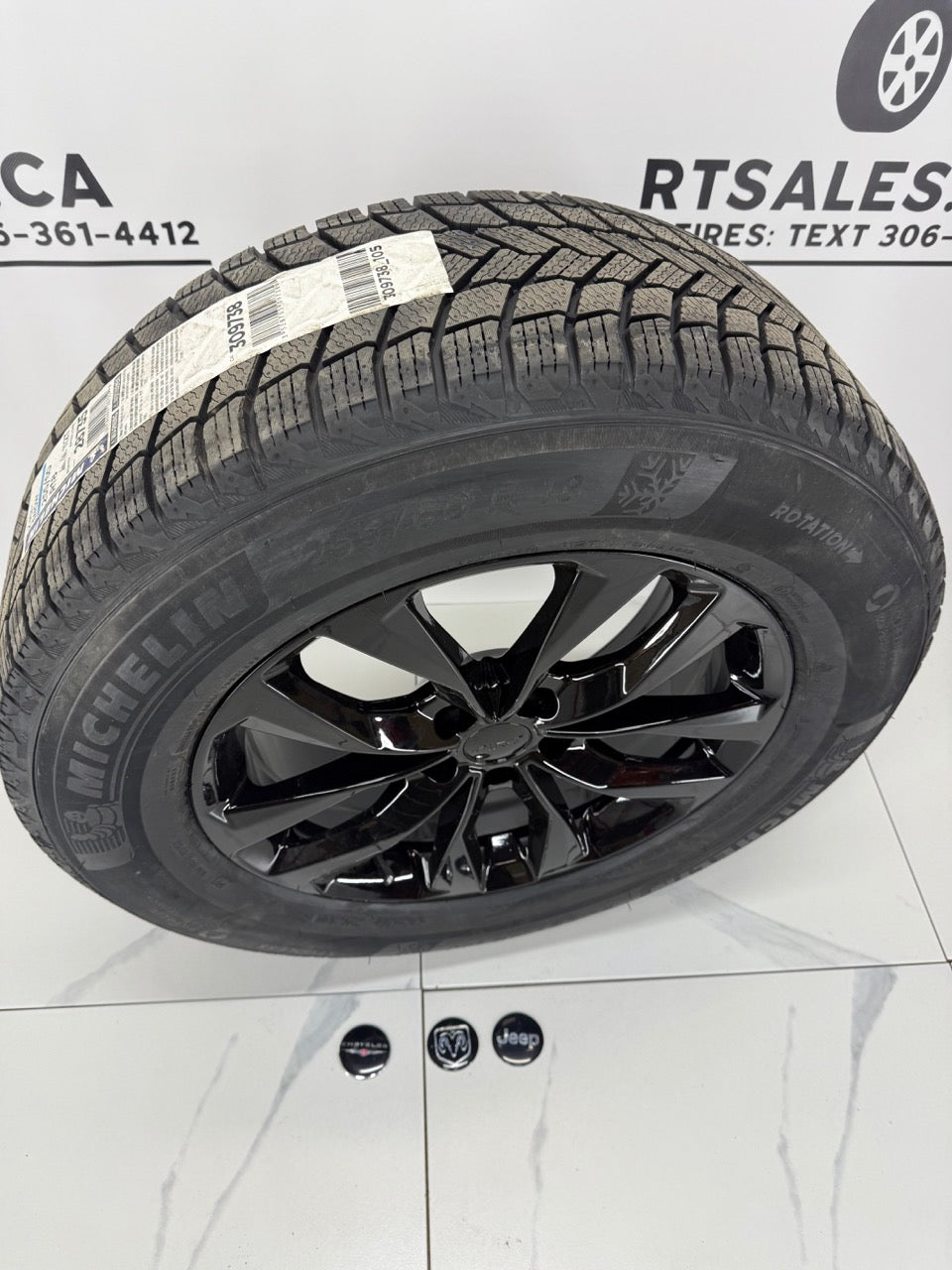 Michelin Winter Tires on 18" or 20" RT Rims 5x127