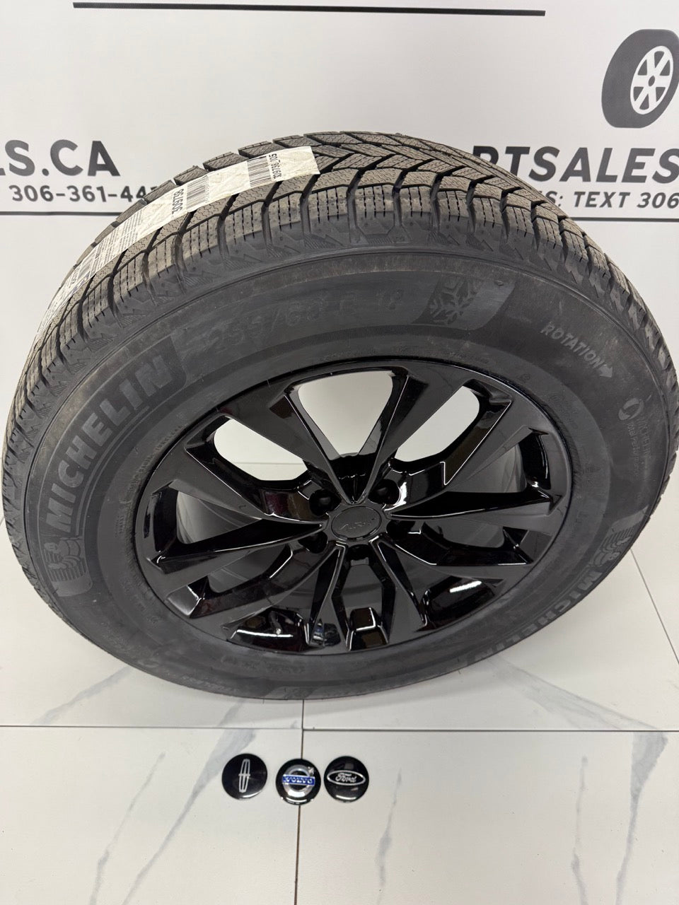Michelin X-Ice Snow Winter Tires on 18" Rims 5x108