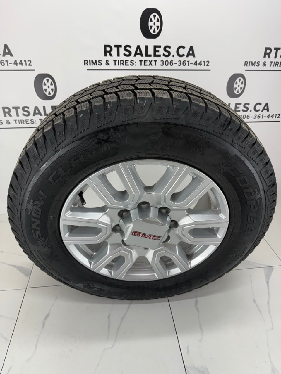 275/65/20 Cooper Winter tires 20" GMC 2500/3500 OEM Rims 8x180