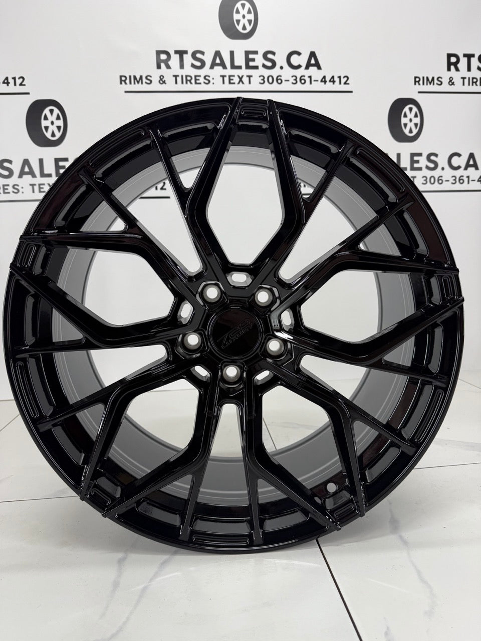 20x9 LX4 Rims 5x120 +35 Gloss Black