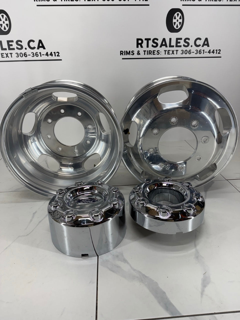 17x6.5 Factory OEM Ford F350 Dually Rims 8x200 (Takeoffs)
