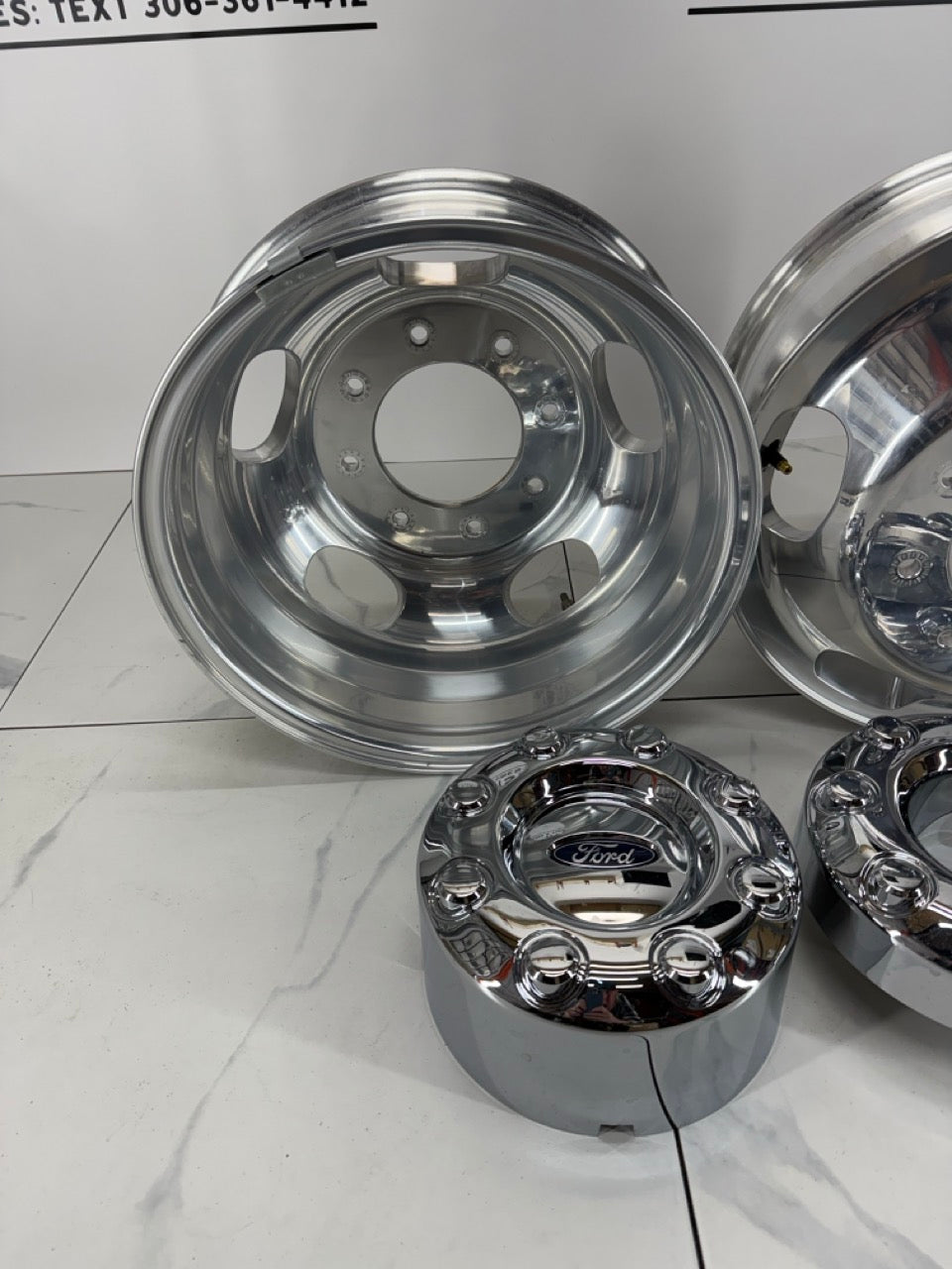 17x6.5 Factory OEM Ford F350 Dually Rims 8x200 (Takeoffs)