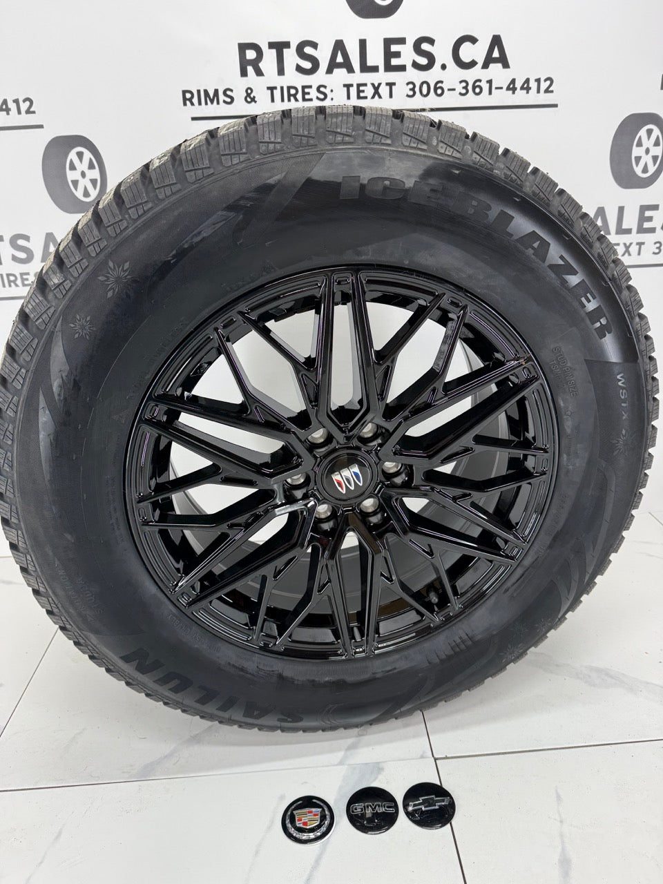 255/65/18 Sailun Wstx Winter tires Ruffino Rims 6x120