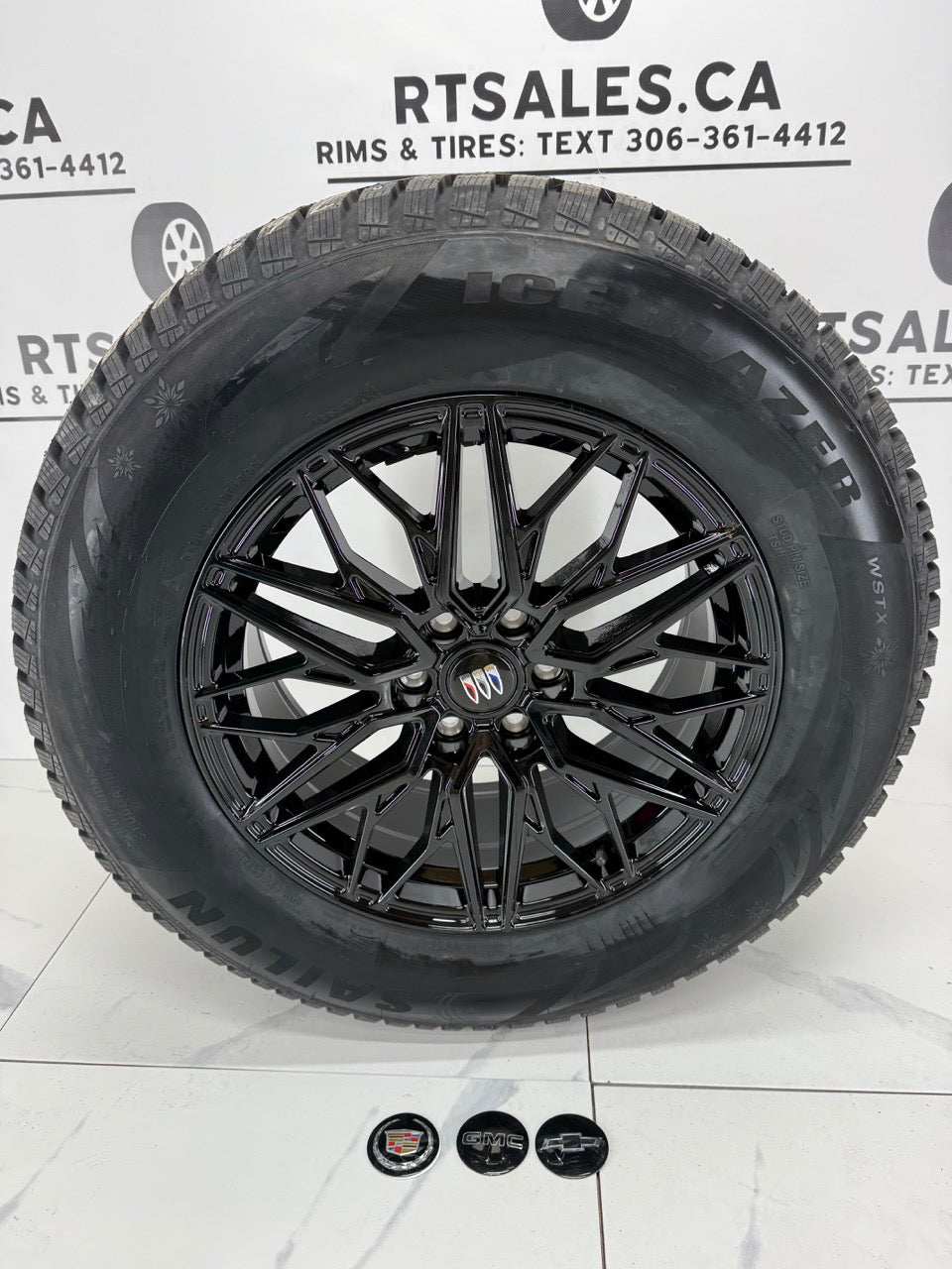 255/65/18 Sailun Wstx Winter tires Ruffino Rims 6x120