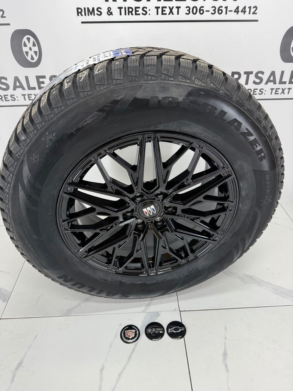 255/65/18 Sailun Wstx Winter tires Ruffino Rims 6x120