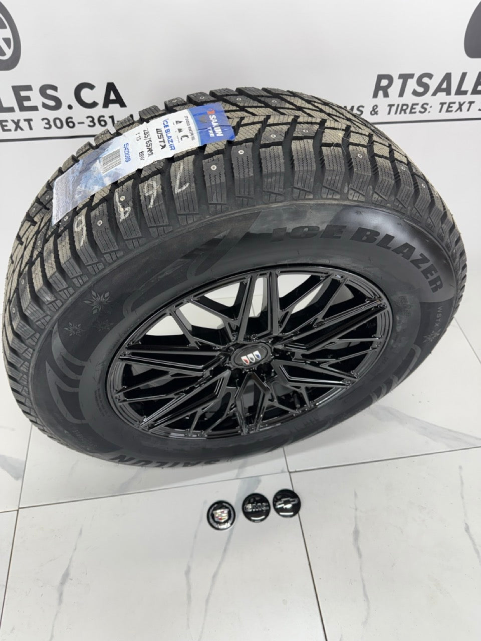 255/65/18 Sailun Wstx Winter tires Ruffino Rims 6x120