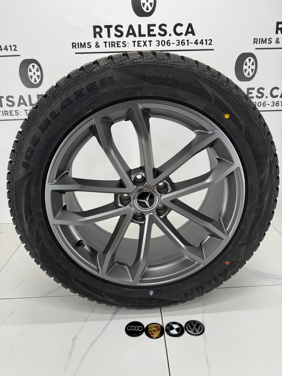 Sailun Ice Blazer Winter Tires on 19" Rims 5x112