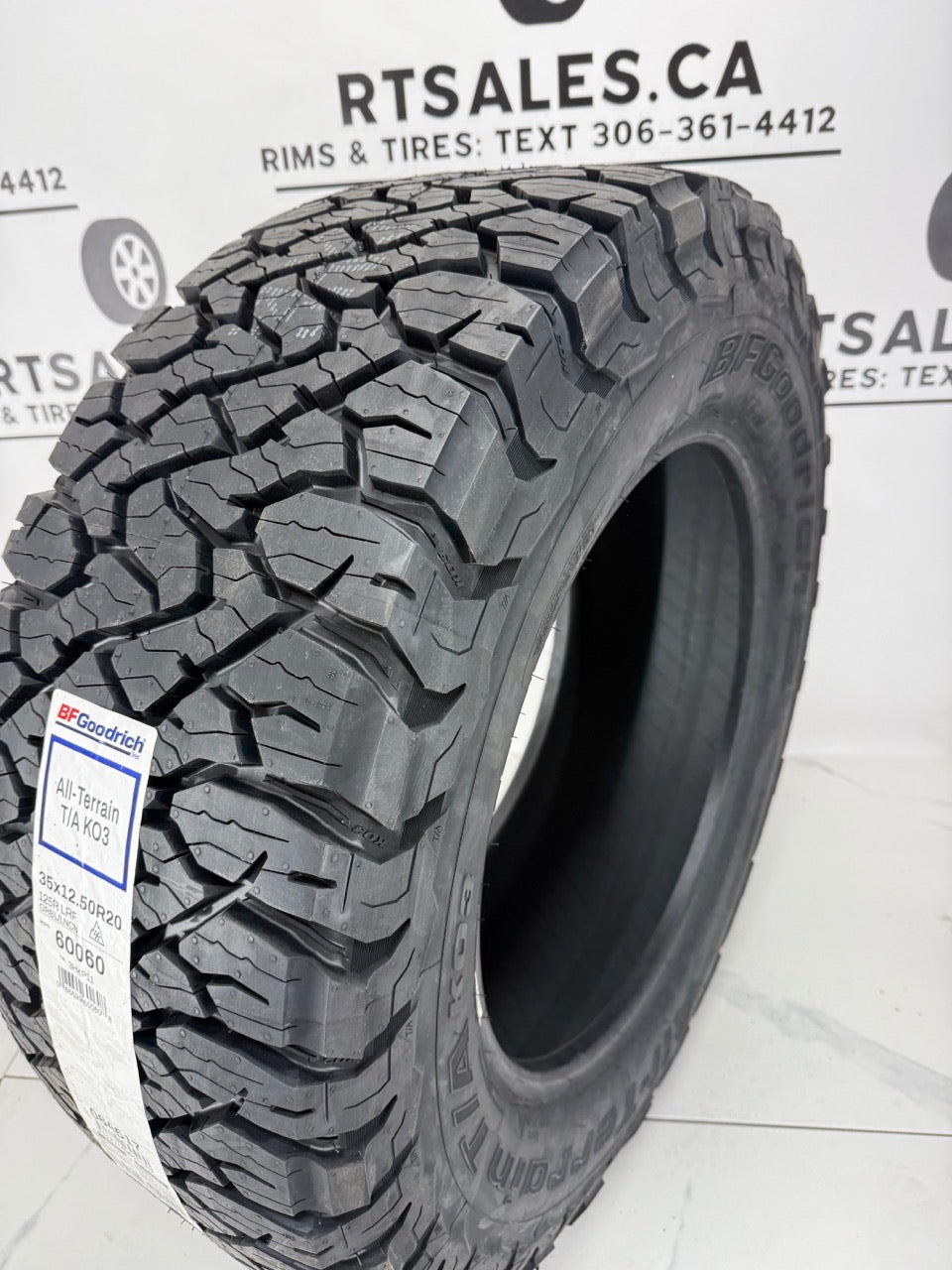 LT 35x12.5x20 BFGoodrich ALL TERRAIN T/A KO3 F All Weather Tires