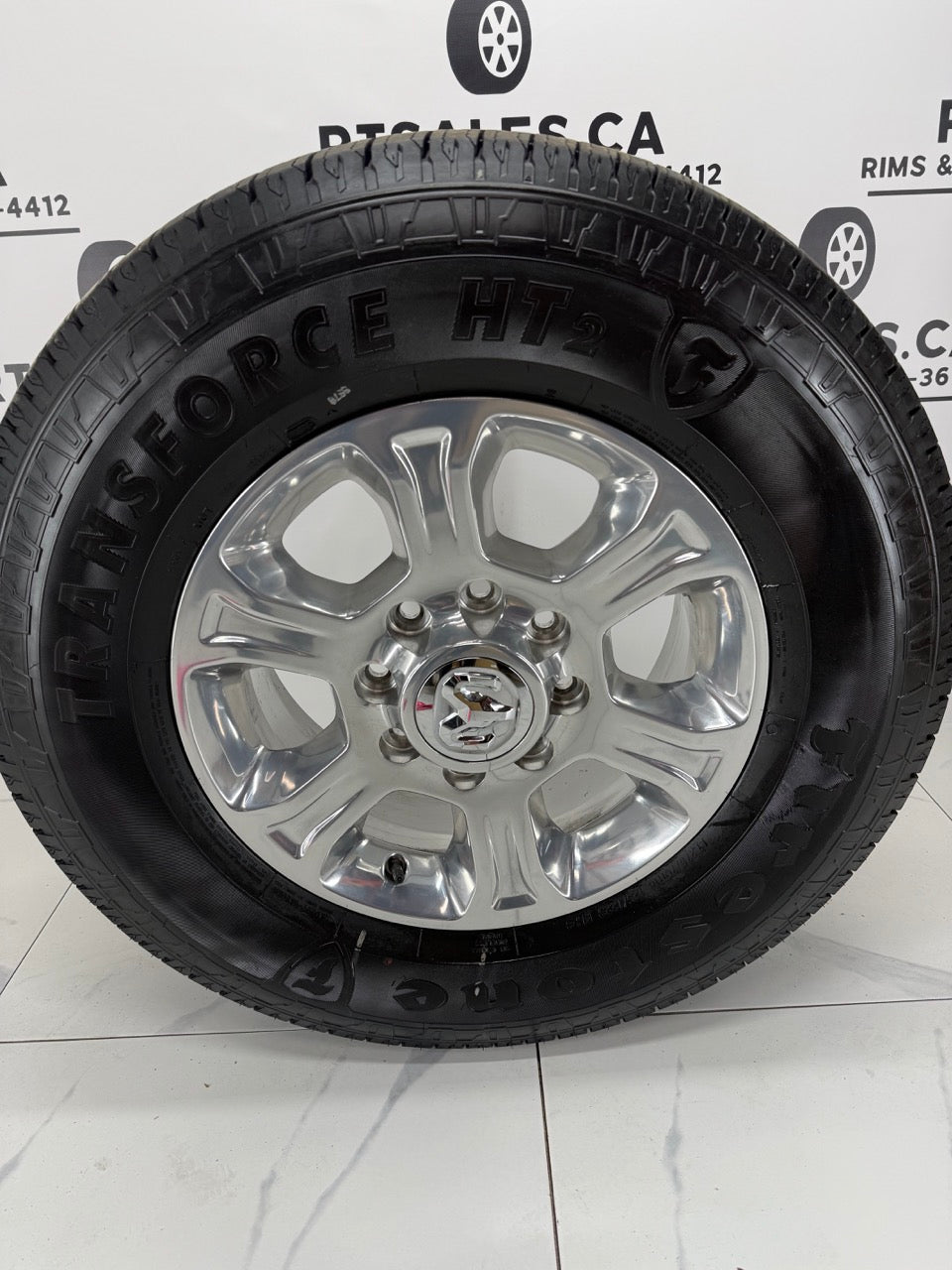 LT 275/70/18 Firestone tires Dodge Ram 2500 3500 rims / 8x165 (Takeoffs)