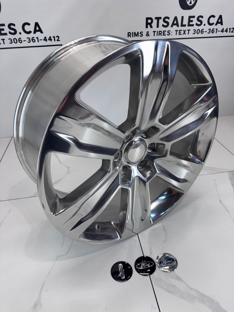 22x9 Replica F-150 Platinum Rims 6x135