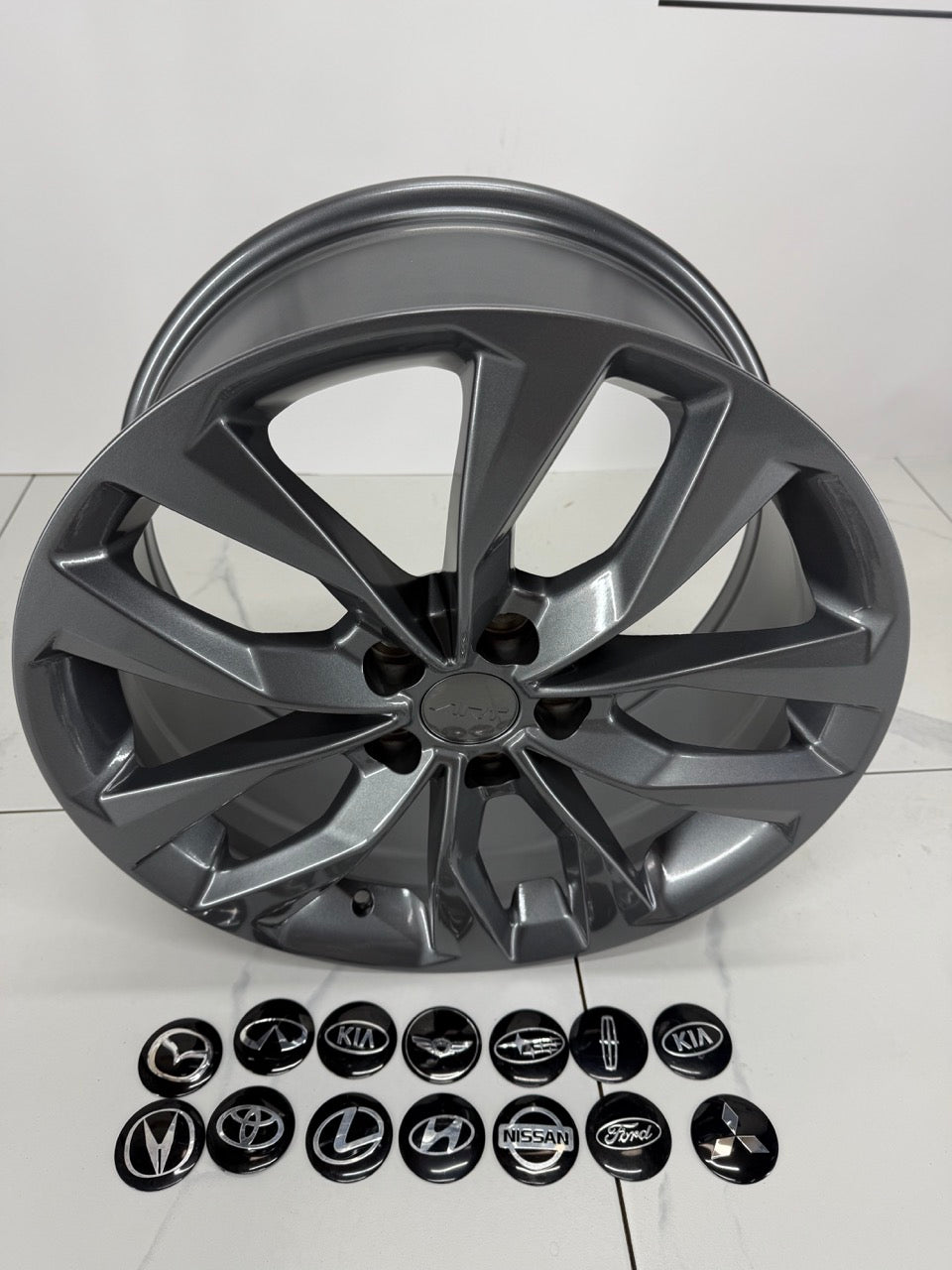 18x8 Gunmetal RT Rims 5x114.3