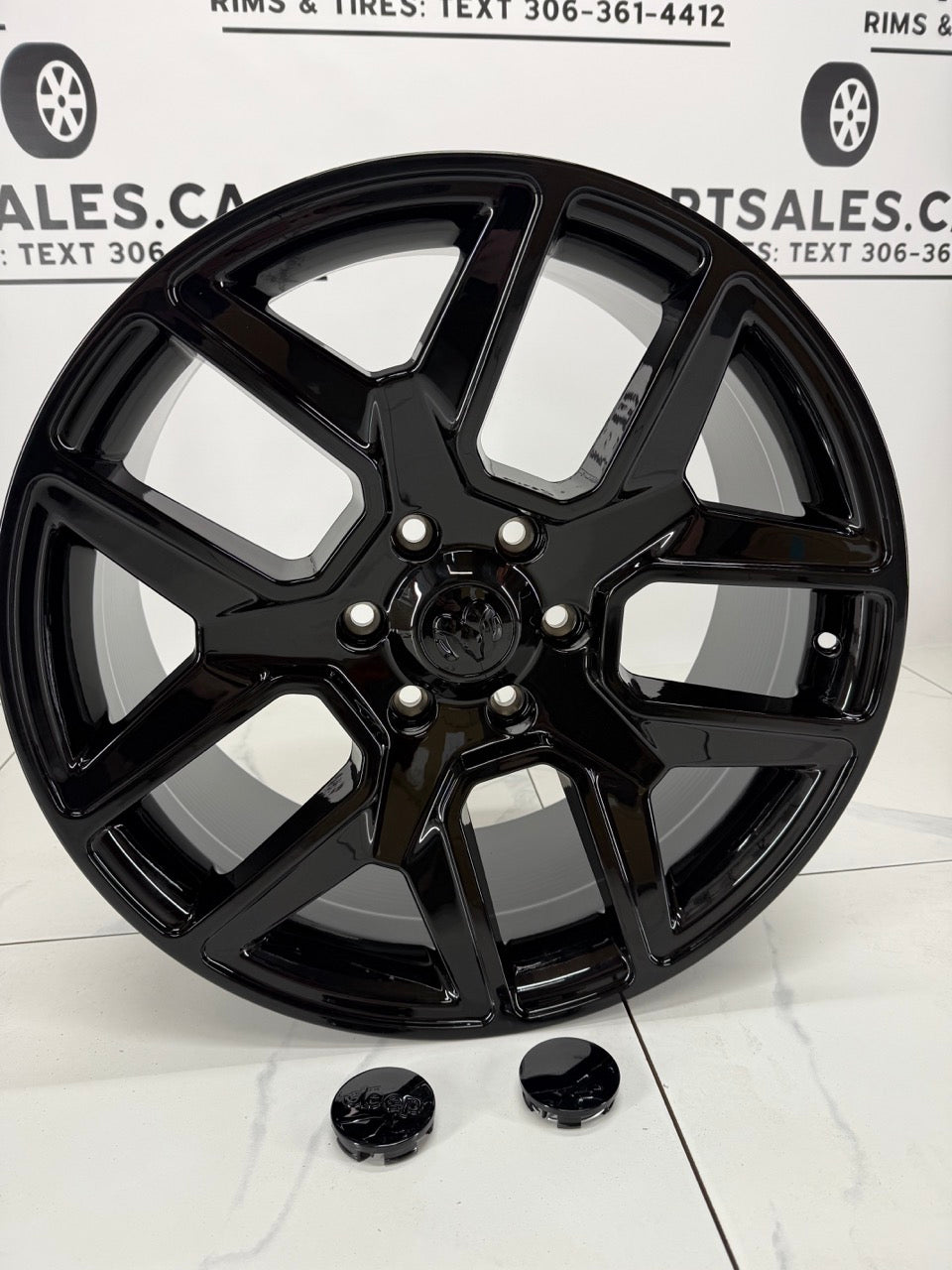 6×139.7 Black Replica Ram 1500 Rims – 18" & 20"