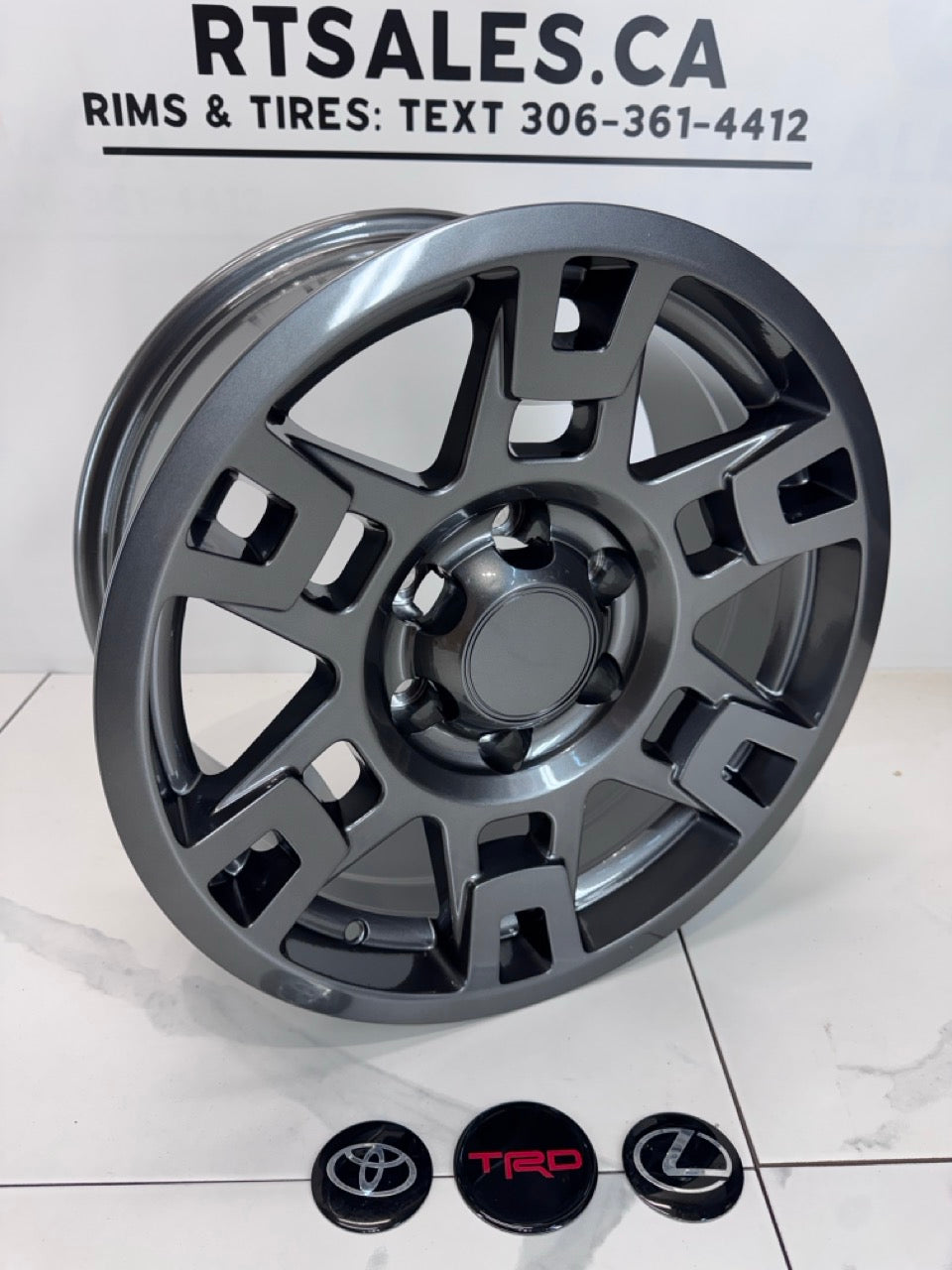 17x8 Replica R213 Rims 6x139 Gloss Gunmetal