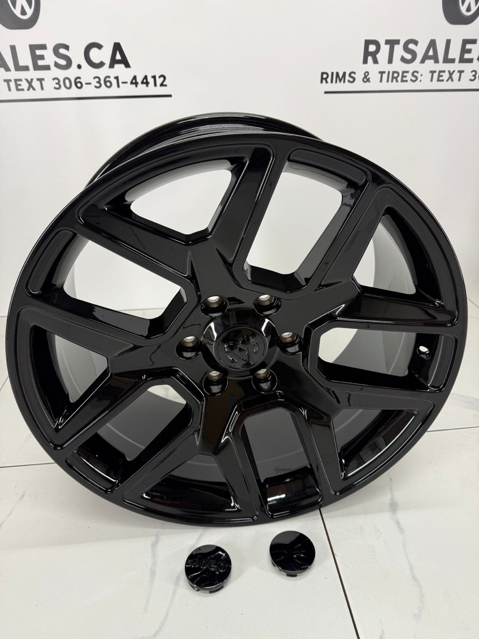 6×139.7 Black Replica Ram 1500 Rims – 18" & 20"