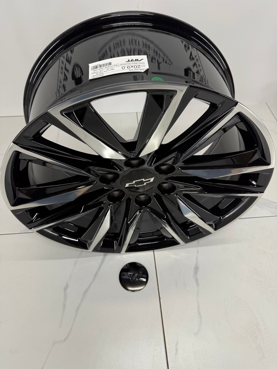 6×139.7 Black/Machined ART Replica 354 Rims – 20" & 22"