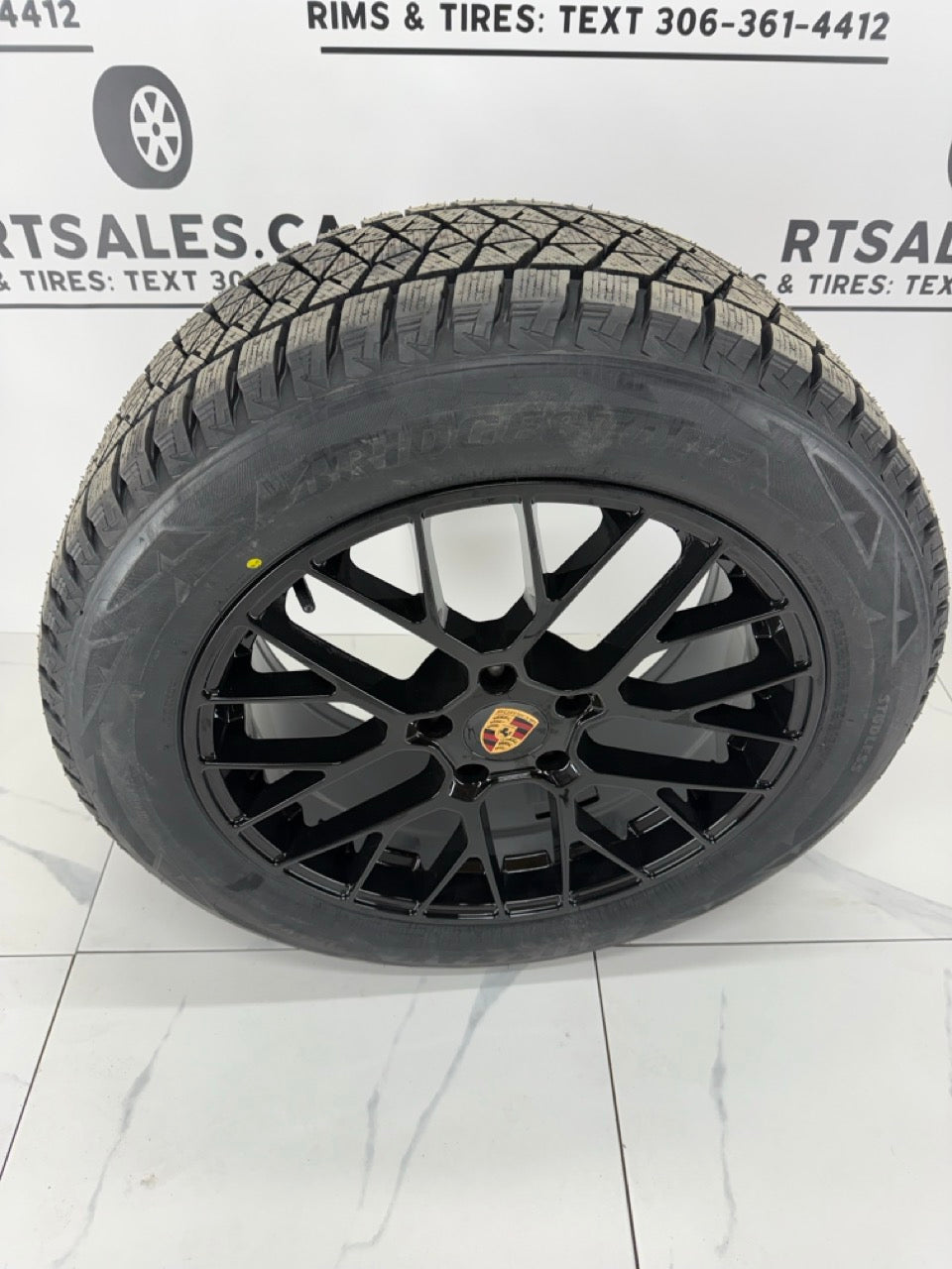 255/55/20 Bridgestone Winter tires 20" Rims 5x130 Porsche Cayenne - R&T Sales