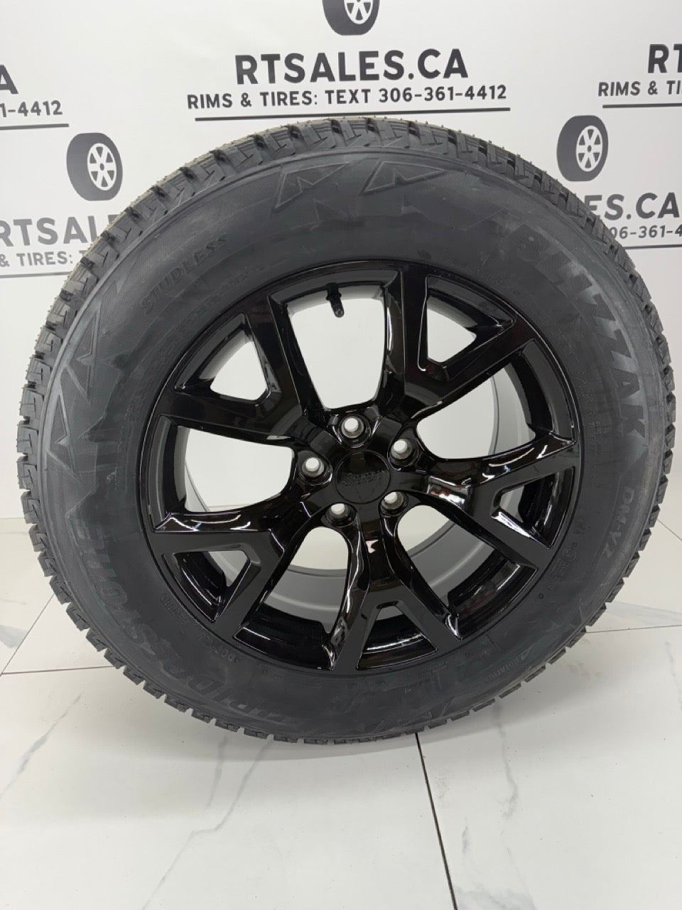 Bridgestone Winter Tires on 17" Jeep Rims 5x110