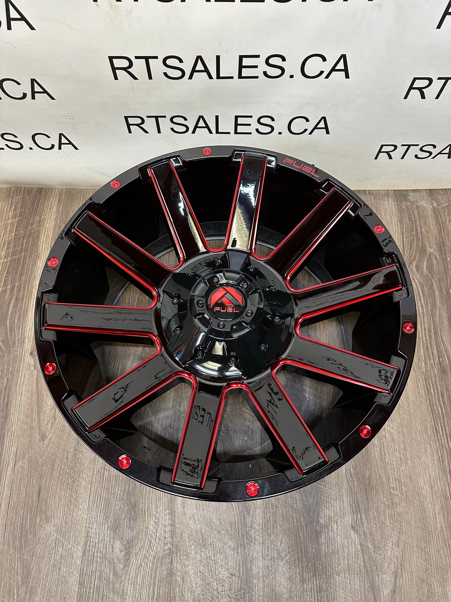 20x9 Fuel Contra Rims 8x180