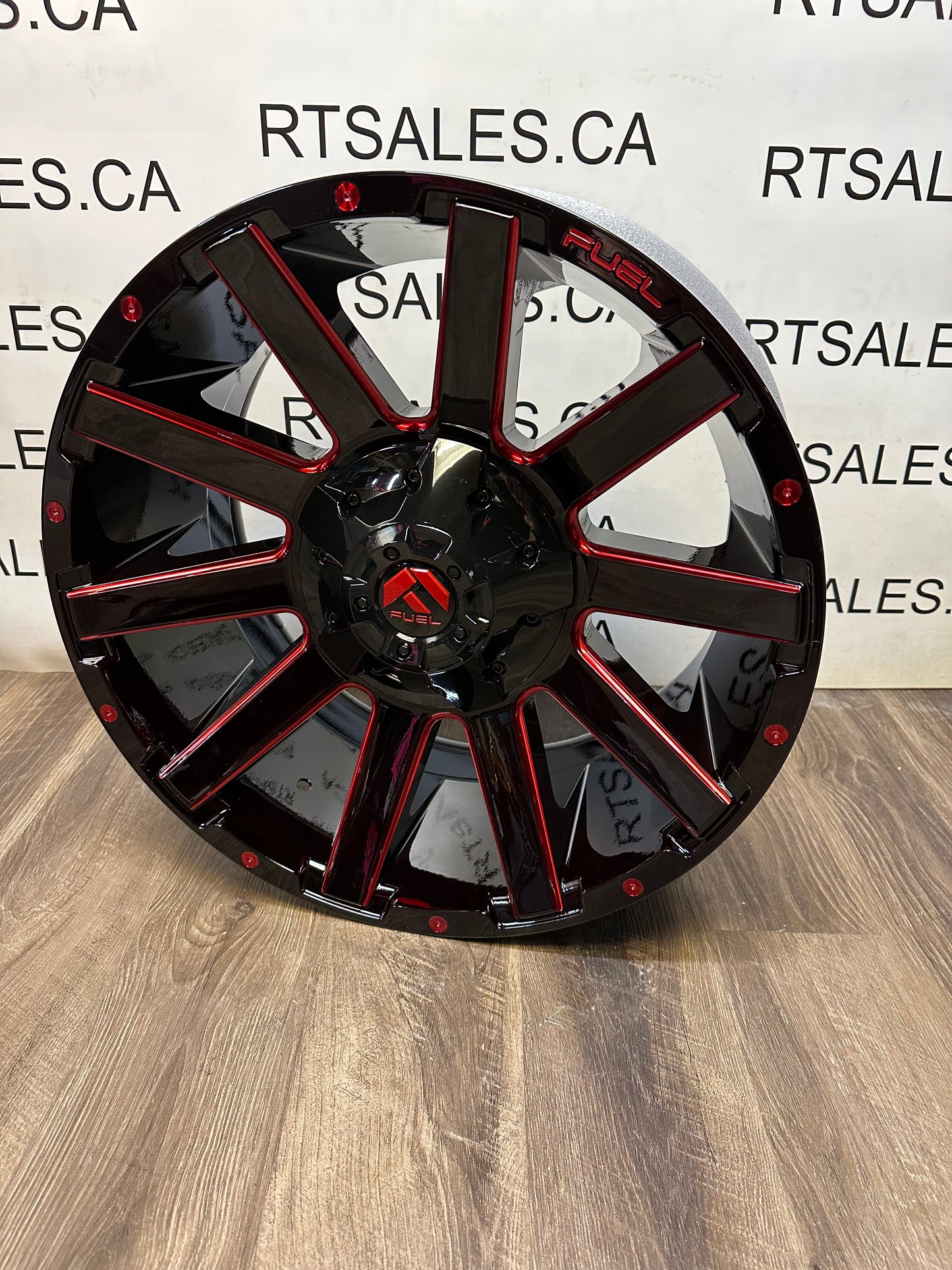20x9 Fuel Contra Rims 8x180