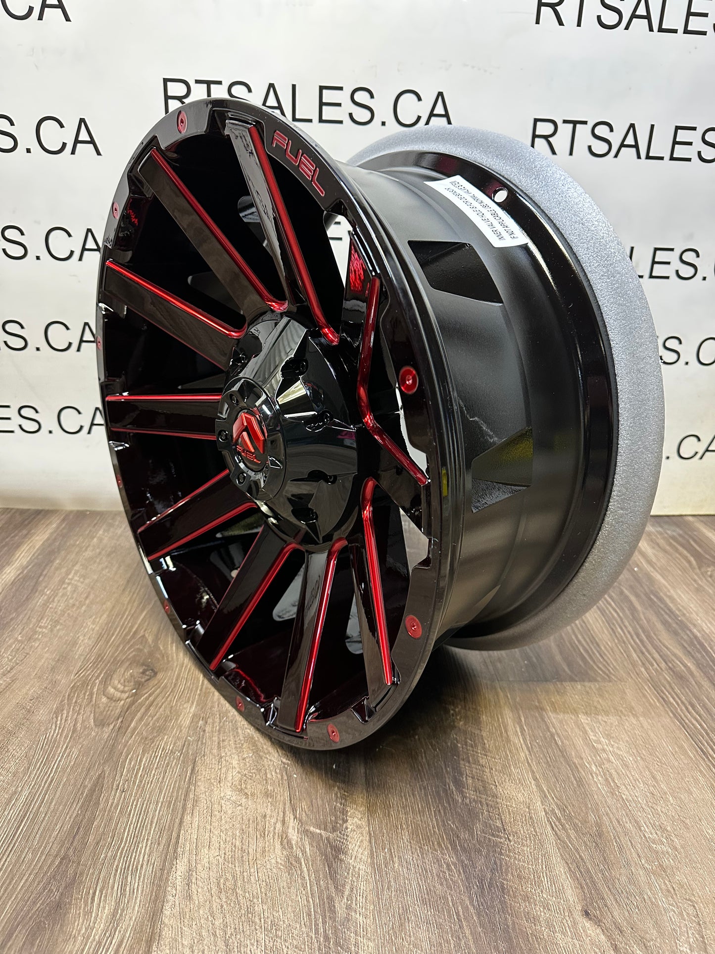 20x9 Fuel Contra Rims 8x180