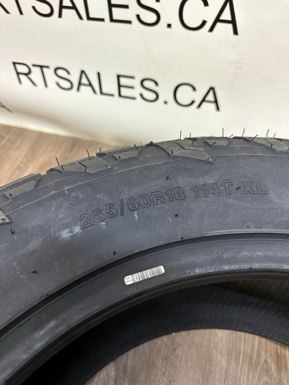 265/60/18 Fuel GRIPPER A/T All Season Tires
