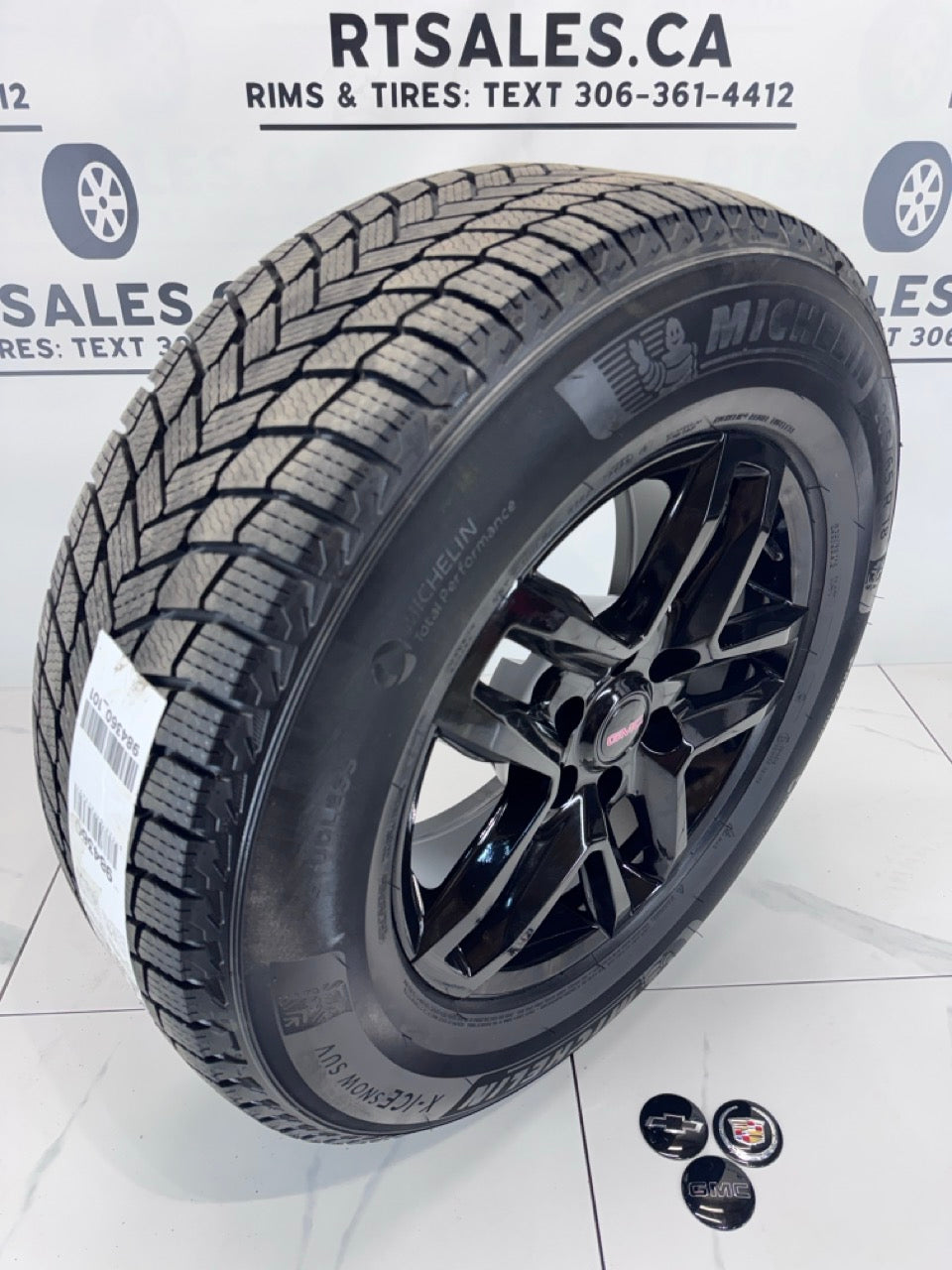Michelin X-Ice Snow Tires on 17" or 18" Trail Boss Replica Rims 6×139