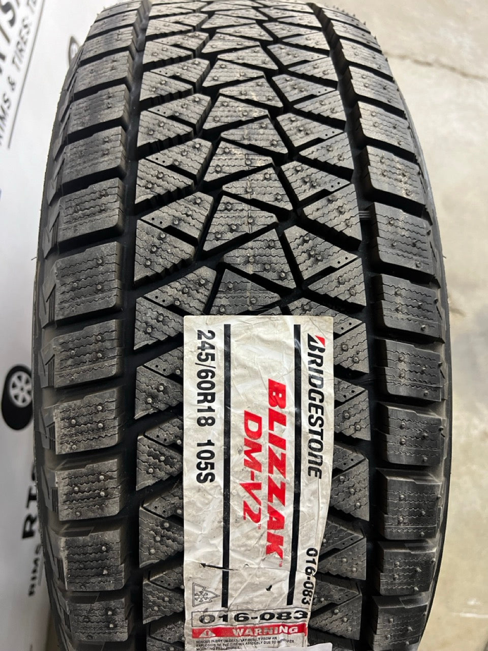 245/60/18 Blizzak Winter tires 18 inch Rims 5x120 Honda & acura