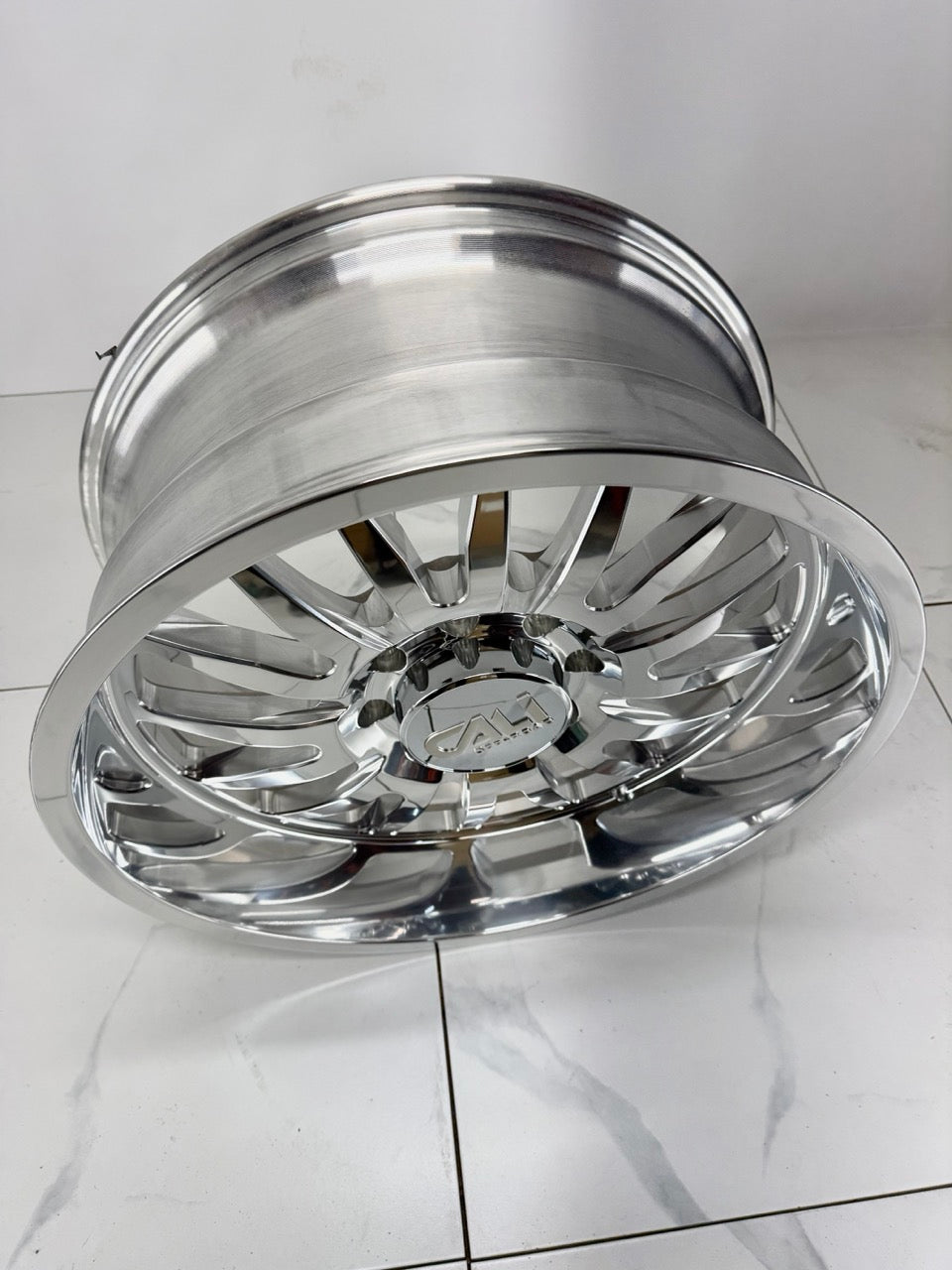 22x10 Cali Summit 9110 Polished Rims 8x165