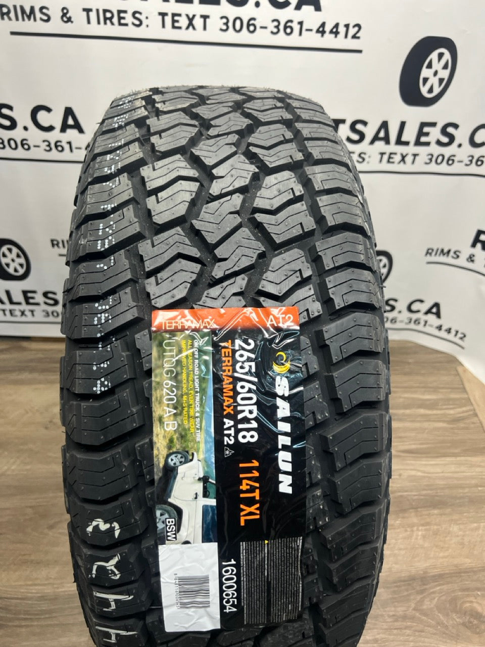 265/60/18 Sailun TERRAMAX 3PMS AT2 All Weather Tires