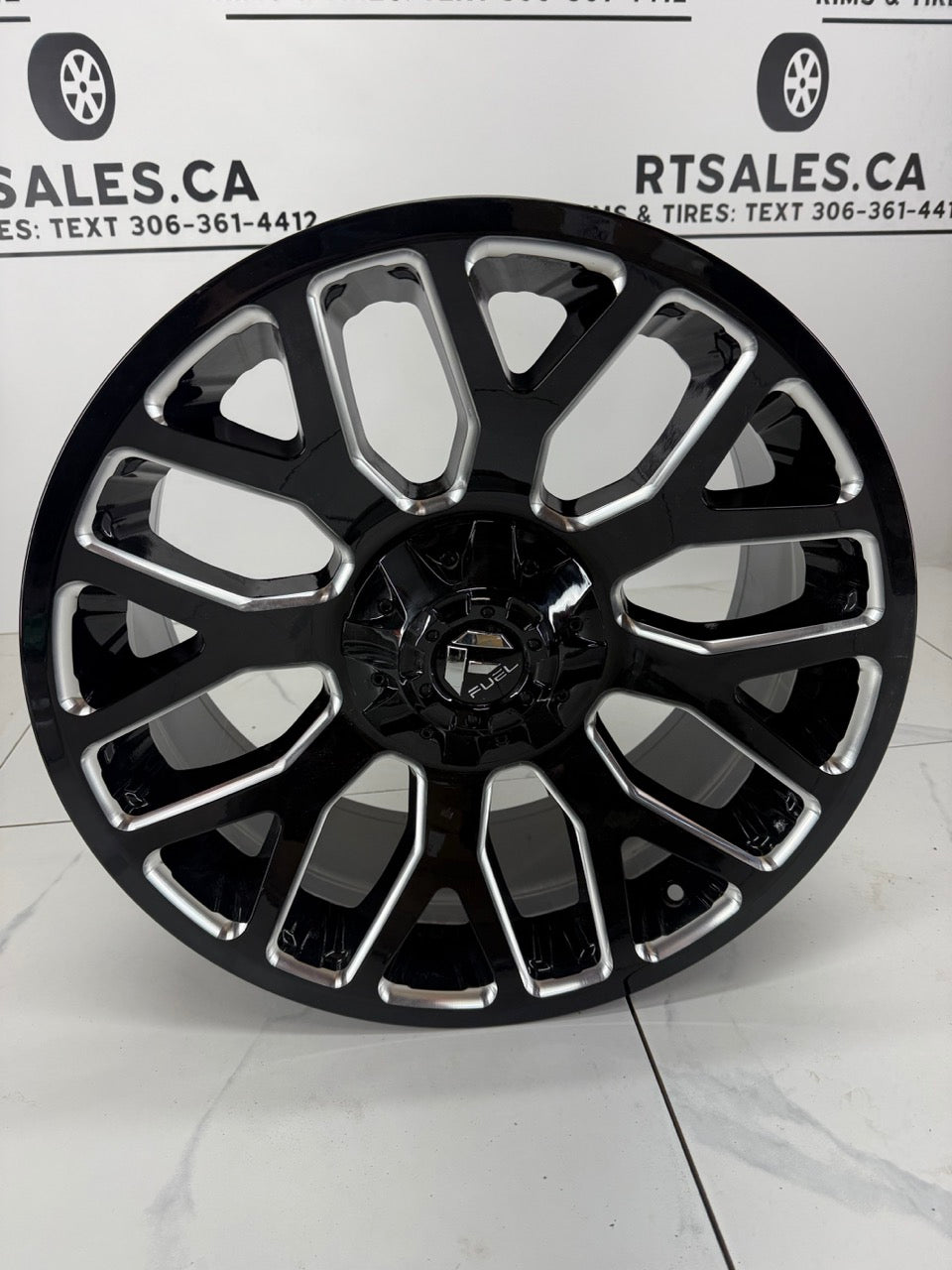 20x9 Fuel Warrior Rims 6x135 6x139.7