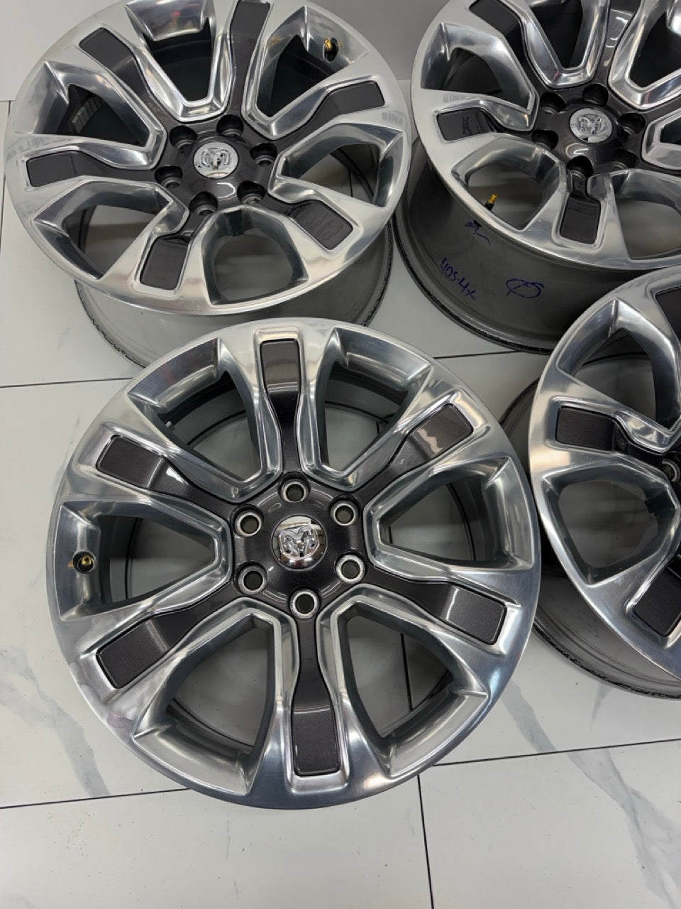 20x9 Dodge Ram Factory OEM 1500 Rims 6x139.7 (Light Use)