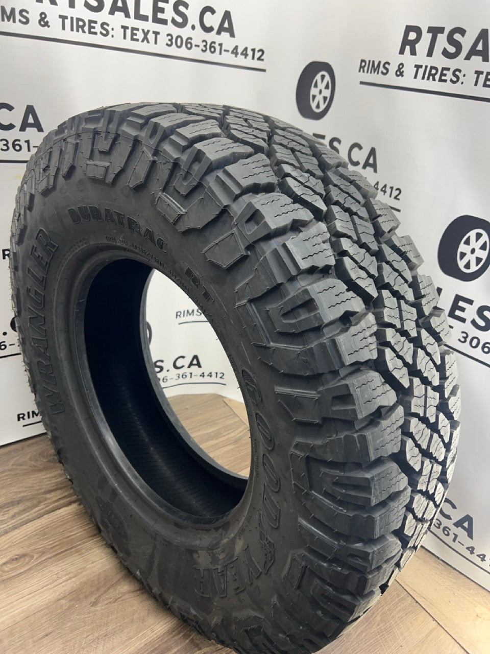 LT 285/75/18 Goodyear WRANGLER DURATRAC RT E All Weather Tires