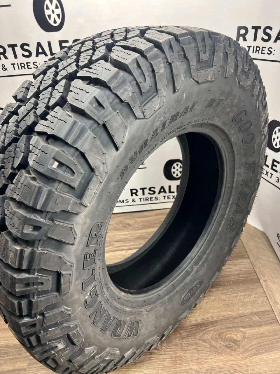 LT 285/75/18 Goodyear WRANGLER DURATRAC RT E All Weather Tires